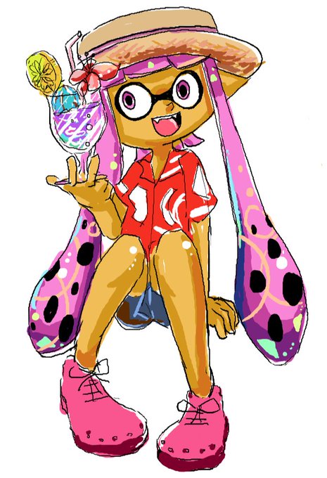 スプラトゥーンのイラストまとめ 古い順