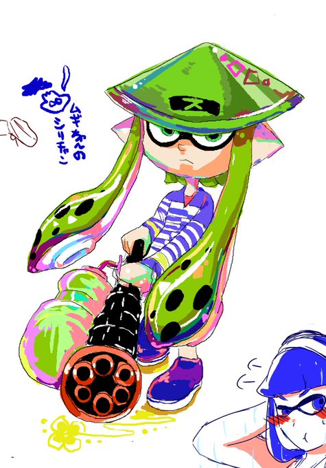 スプラトゥーンのイラストまとめ 古い順