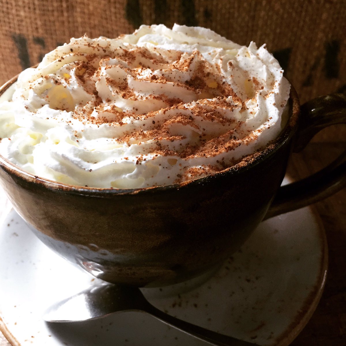CloCoffee_'s tweet photo. #autumn #drinks Spiced Pumpkin Latte ๐.... #garforthour https://t.co/ar4Cw5qYbW