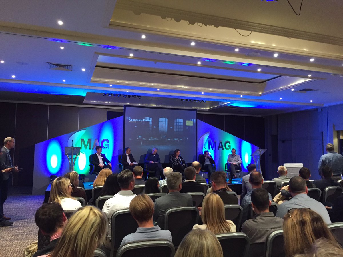 bluegeekoid's tweet photo. Great first pitch by our #Lounges group for #MAGility Dragons Den https://t.co/hLV4RF2cAE