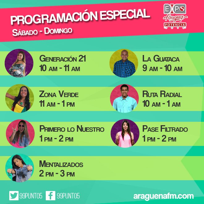 Aragüeña 99.5 FM tweet media
