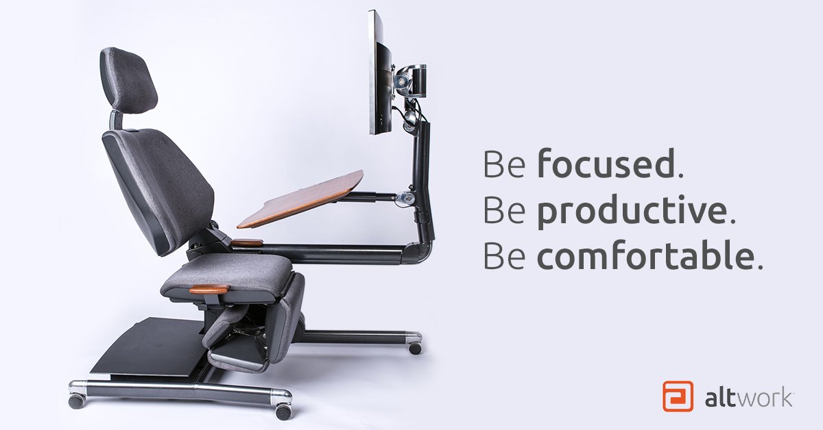 AltworkStations's tweet photo. #Ergonomics in the workplace is beneficial to your #health and #productivity as well! https://t.co/cZFY0YKvr5 https://t.co/FWpnZd9lkZ