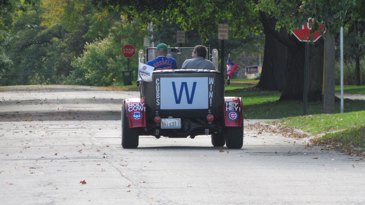 Jefferson's #1 Cubs fan and a special treat today...