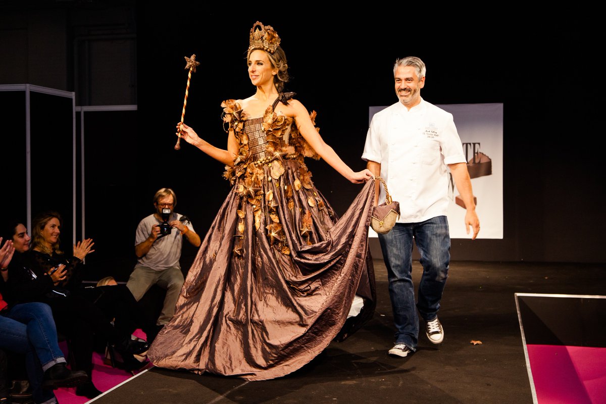 MPAagency's tweet photo. Another year, another Chocolate show! This year the dresses are more amazing (if thats possible) and the models are taller - I feel small! https://t.co/M5GO0rusm9