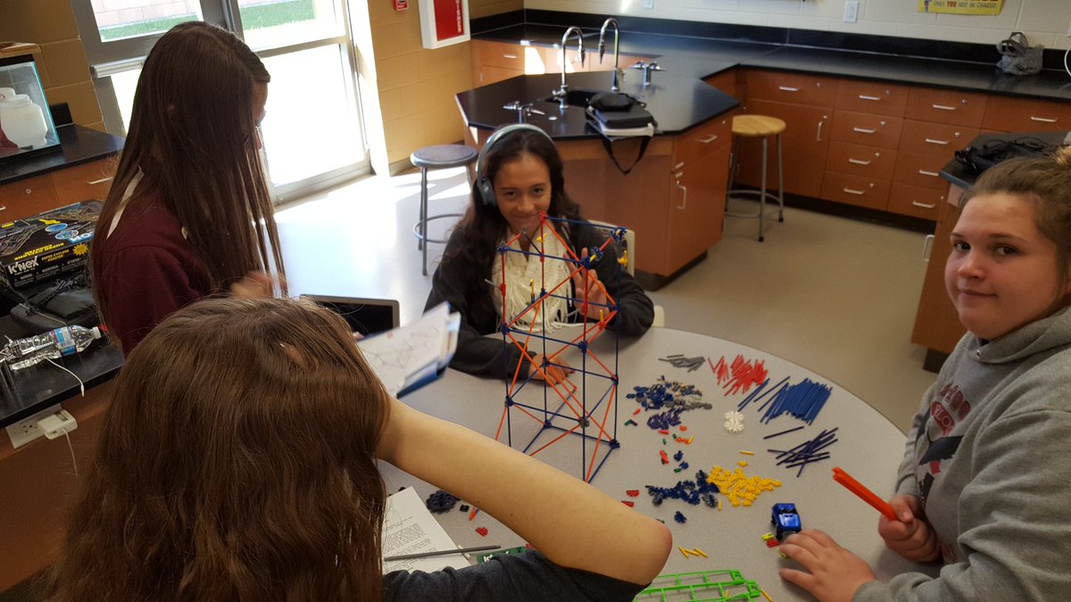 IndeeScience's tweet image. Mr. Shannon and Mr. Doyle are working with the Physics class on building roller coasters and will study the forces of them this week.