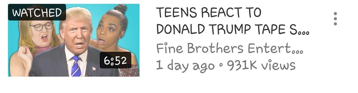 I was going though YouTube then I saw this video  and I watch to see what it's about  😐 .... WTF how are people still voting for this guy
