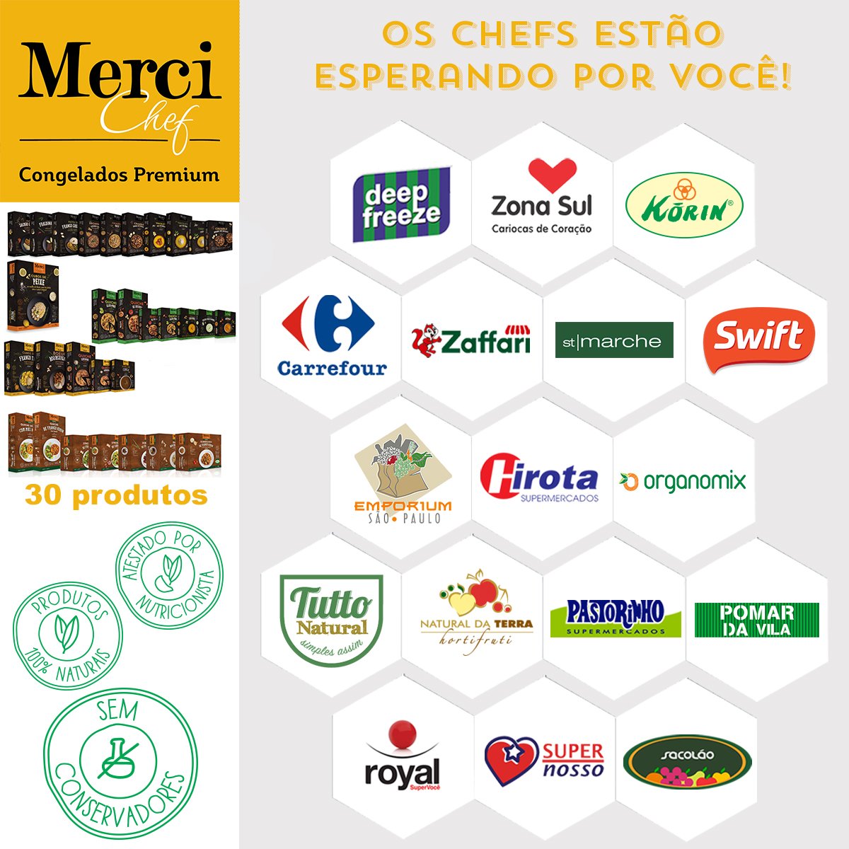 CuisinePro_br's tweet photo. Conheça alguns dos nossos parceiros, estamos em diversas lojas físicas e virtuais!

#mercichef #congeladosnaturais #lojasparceiras https://t.co/41P0VejSan