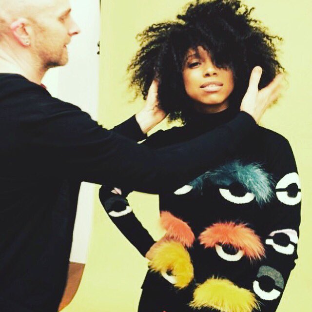 studio9london's tweet photo. Hair stylist @philippe______ with the stunning @liannelahavas #photoshoot #studioNine on set #liannelahavas #london #islington #shoreditch https://t.co/6XeznNteAc