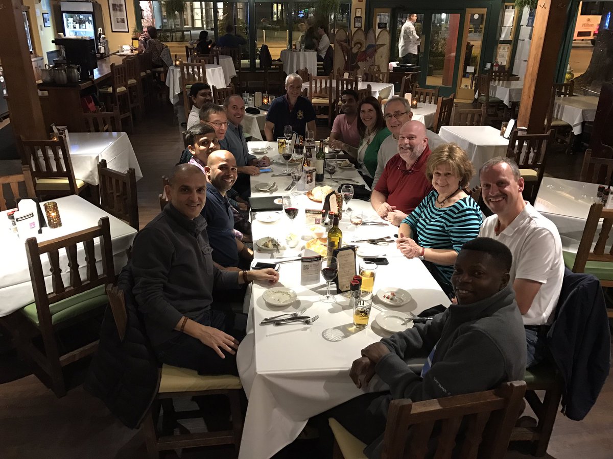 dsatts's tweet image. SEE #worksoftcertify training class dinner