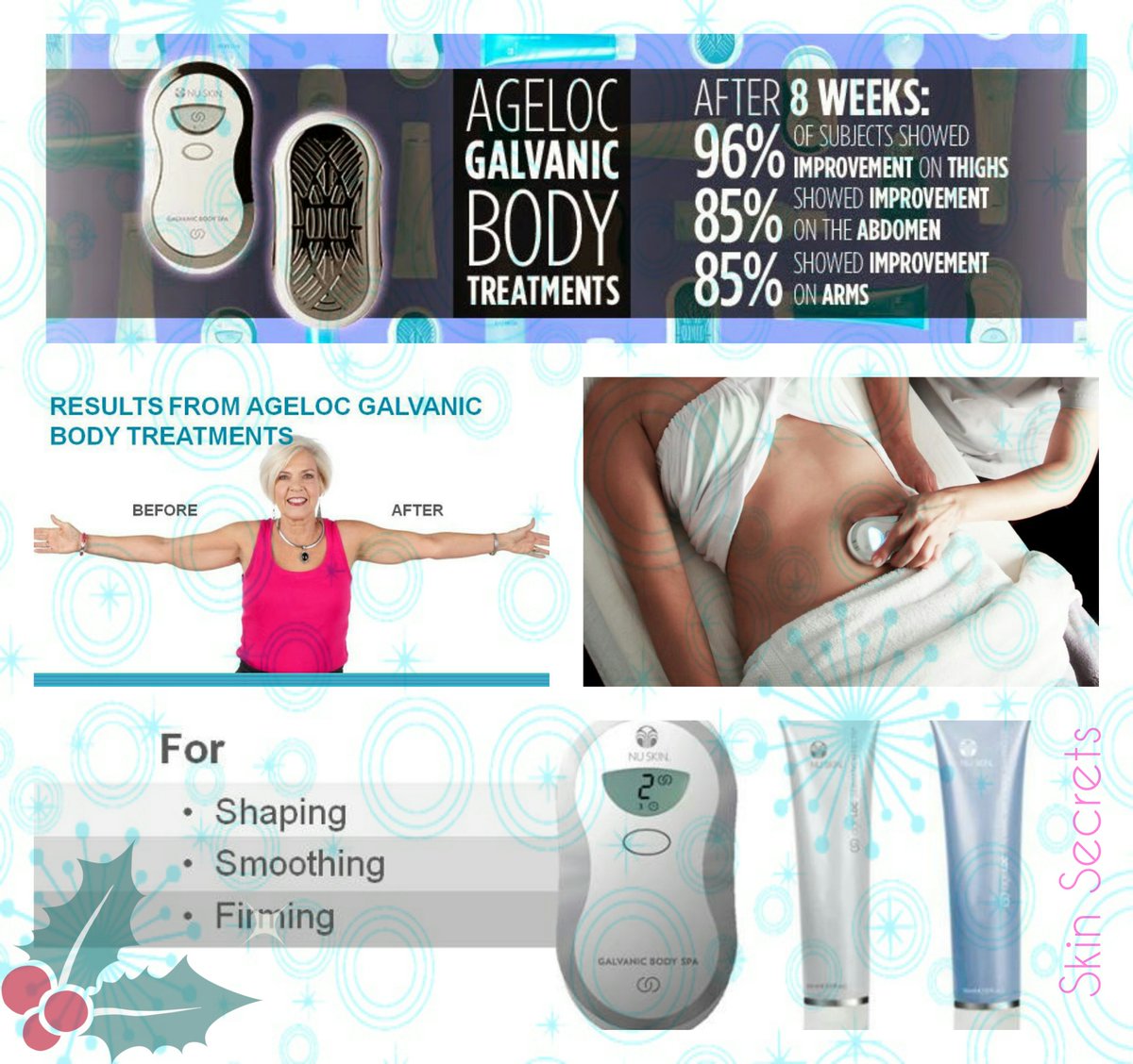 SkinSecret2's tweet photo. The perfect #gift..personal #salon #spa #treatment you can now #own at home. #Galvanic #Body #Professional #Treatment #ageloc #galvanicspa https://t.co/vWDZH0ANKz