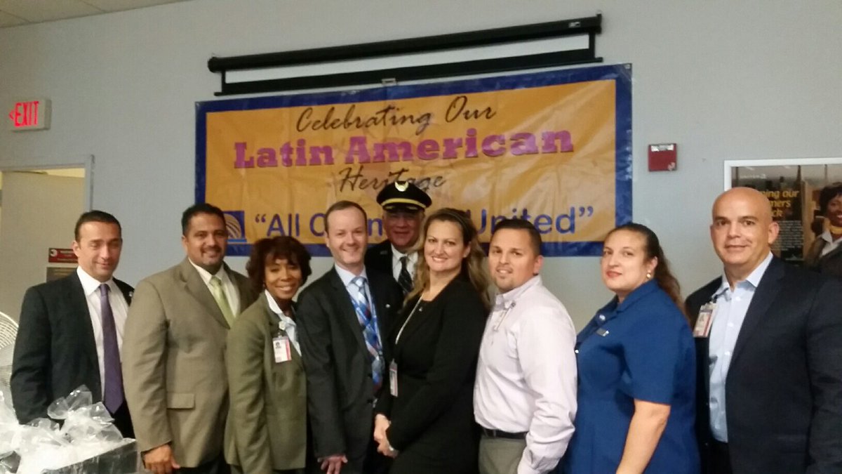 Enjoying Latin Heritage in EWR @weareunited #beingunited