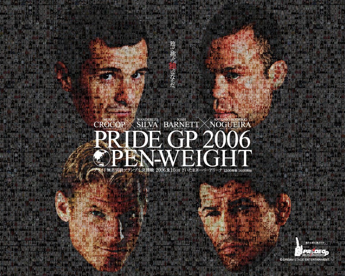 Mma History Today Even The Event Posters For Pride Fc Were Unique Mma History Today Even The Event Posters For Pride Fc Were Unique