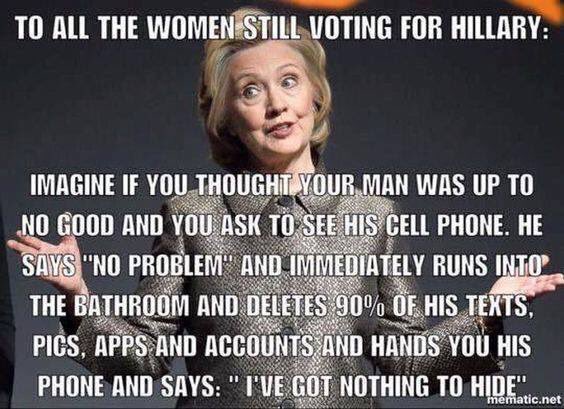 RealFrankFromFL's tweet image. @WilkowMajority #deletegate #NeverHillary