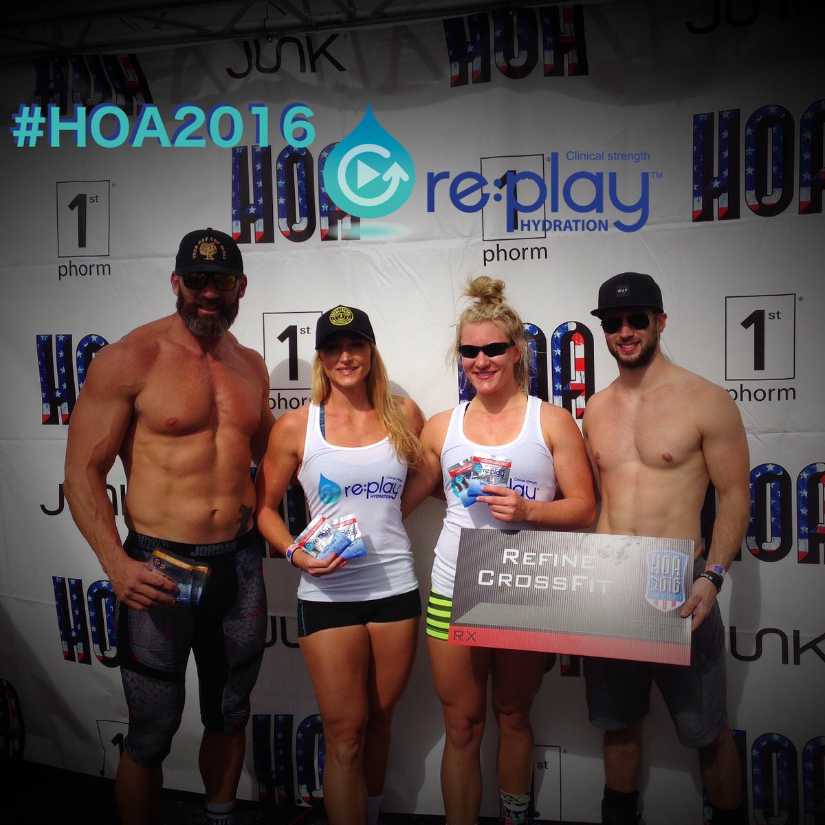 Had a great weekend fueling our athletes at the Heart of America Crossfit Games #HOA2016 #HOA #Crossfit #Hydration #supplements