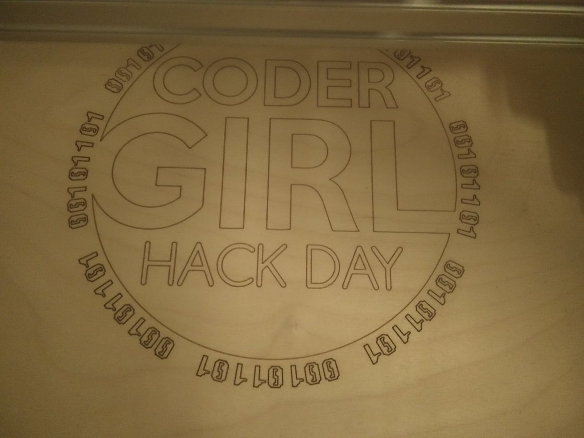 Jeffrey_Roe's tweet image. The hours of laser cutting has started in @TOG_Dublin  #codergirlhackday #pewpew