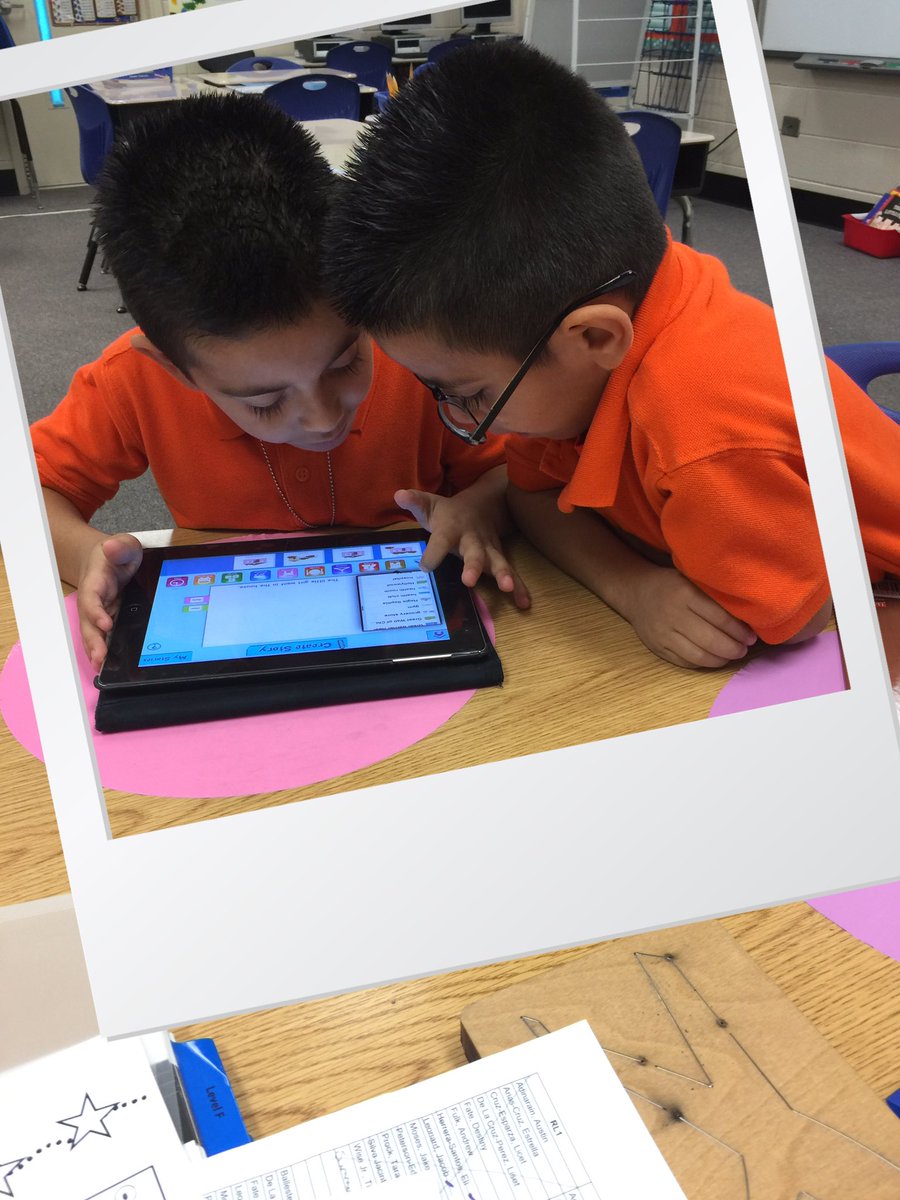 SWfreetoread's tweet image. First graders creating their digital retell of The Three Bears #ESLfun @PrincipalKimB5 @LCSJackets