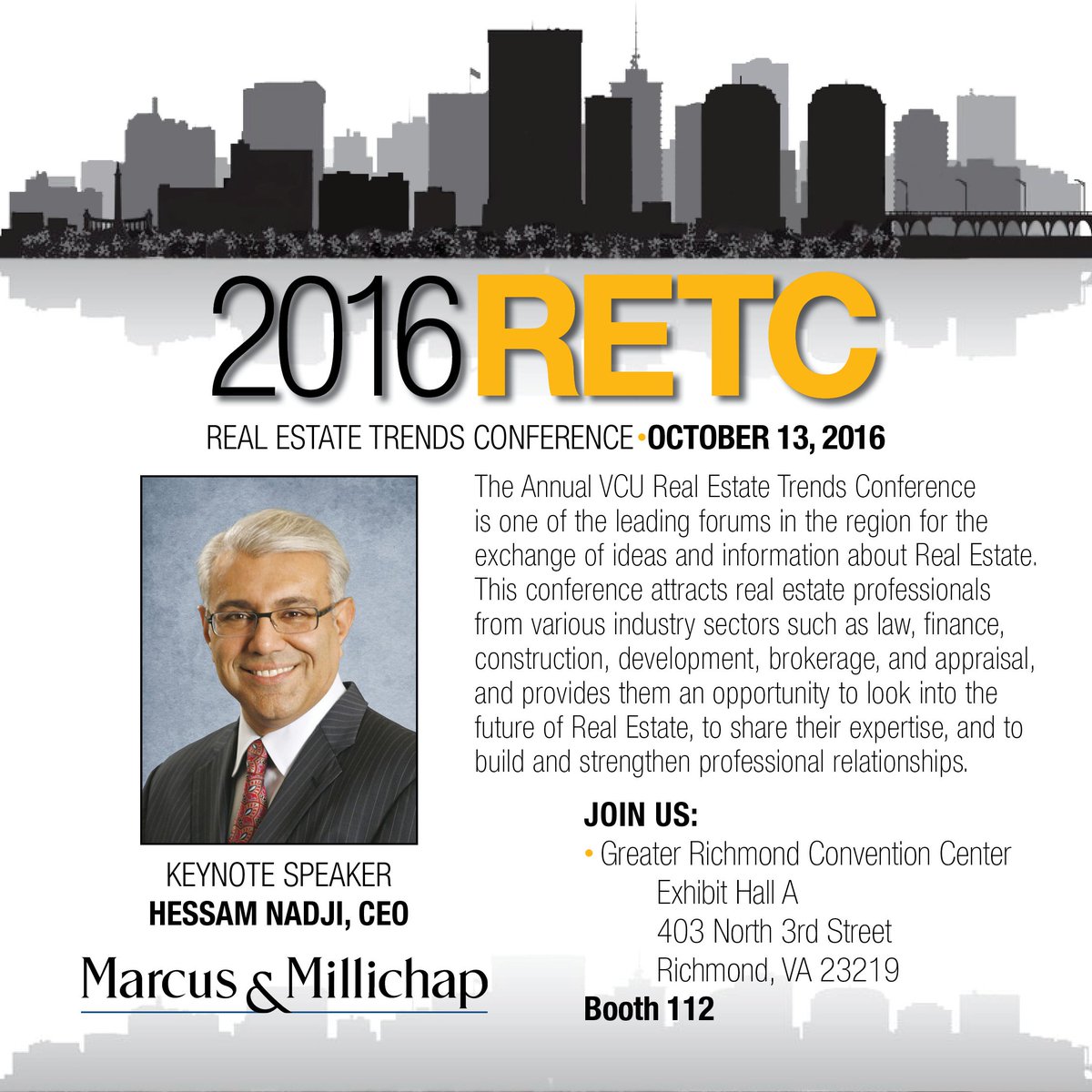 MM_MidAtlantic's tweet photo. #VCURETC2016 is quickly approaching! @MMREIS CEO @HessamNadji is speaking- Join us Thusday! @VCURealEstate https://t.co/6NhEp9n8W1