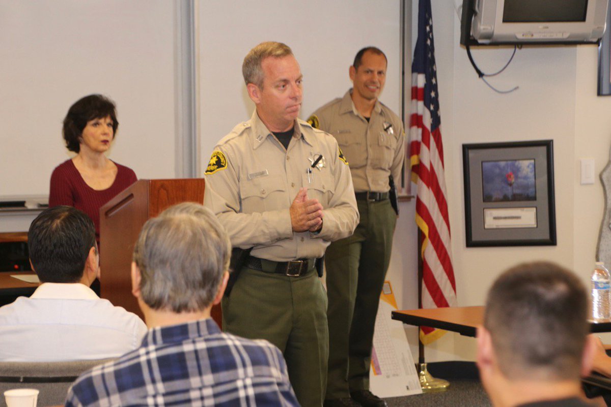 SDSheriff's tweet image. Thanks for the great turnout and conversation at @SDSheriff Coffee with the Community in @cityofpoway. Join us this Saturday in @CityofIB