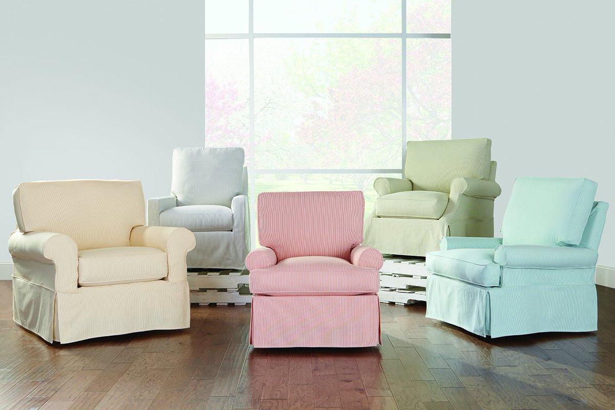 Slipcover chairs are more than amazing! Easy and convenient to clean they keep spilled milk from being something to cry over.