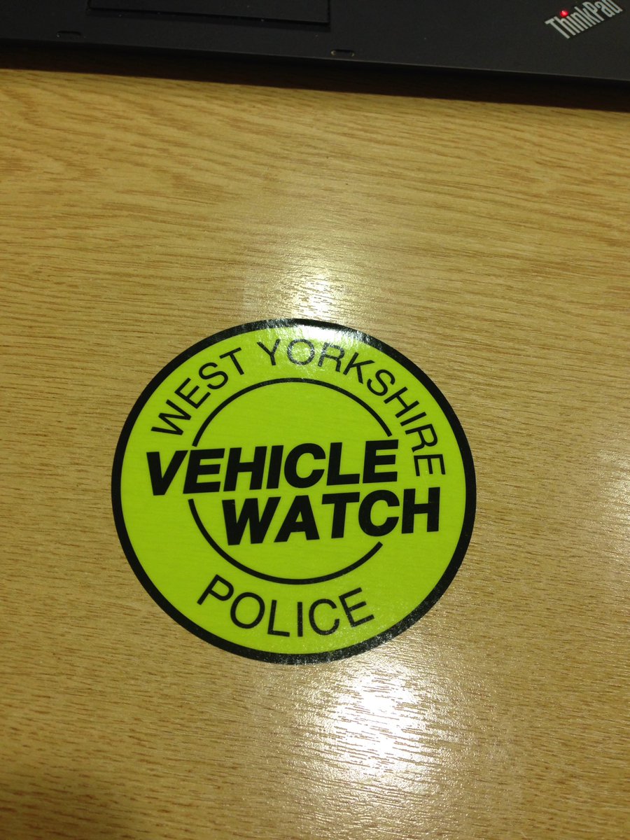 WYP_LeedsNW's tweet image. Who remembers #vehiclewatch? One lonely old sticker found in a drawer earlier today 🚗🚓👀
