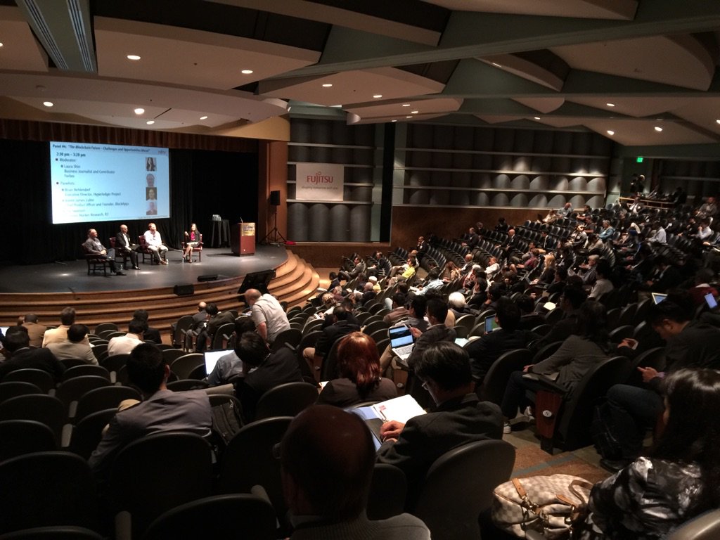 fujitsulabs's tweet photo. #FLATS2016: “Blockchain Future - Challenges & Opportunities” @laurashin @Forbes @brianbehlendorf @Hyperledger @blockapps @R3CEV @ofnumbers https://t.co/Krn9hTMP8W