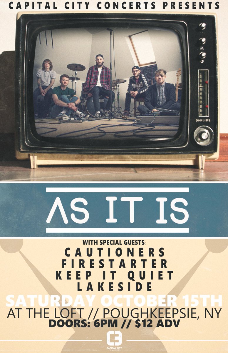 This Saturday! Come kick it and show our friends from across the pond <a href="/ASITISofficial/">As It Is /\\\\/</a> a good time. 💸🙏🏻