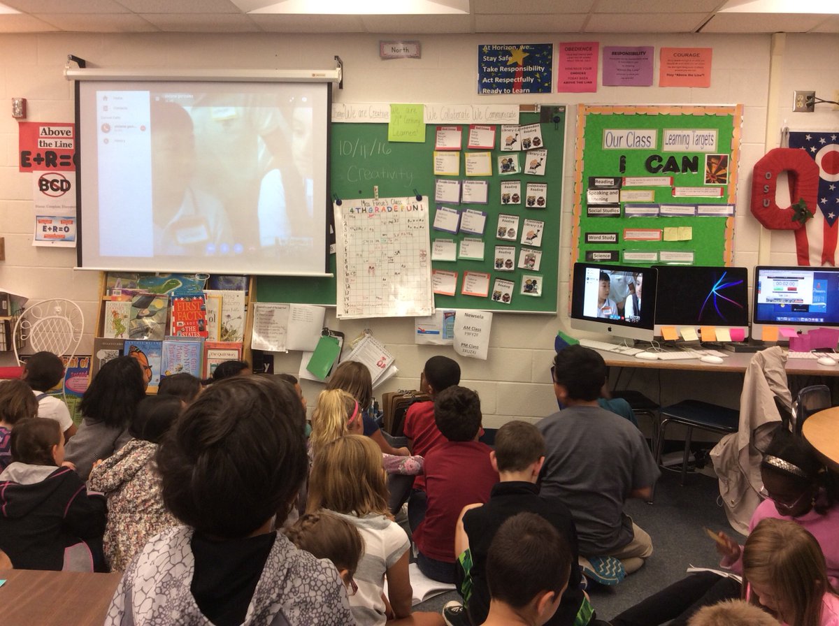 Connecting with one of our Global Read Aloud Partners in Argentina #GRAPax <a href="/HZNElementary/">Horizon Elementary</a> <a href="/CarrollsClass1/">Ashley Carroll</a>