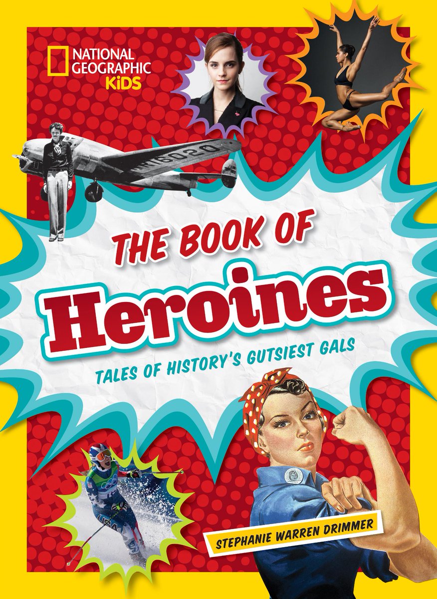 NGKids's tweet photo. Is your #GirlHero one of the amazing women in Nat Geo Kids' Book of Heroines? #DayoftheGirl https://t.co/MtPptq4pVU https://t.co/FzbiVFRjNC