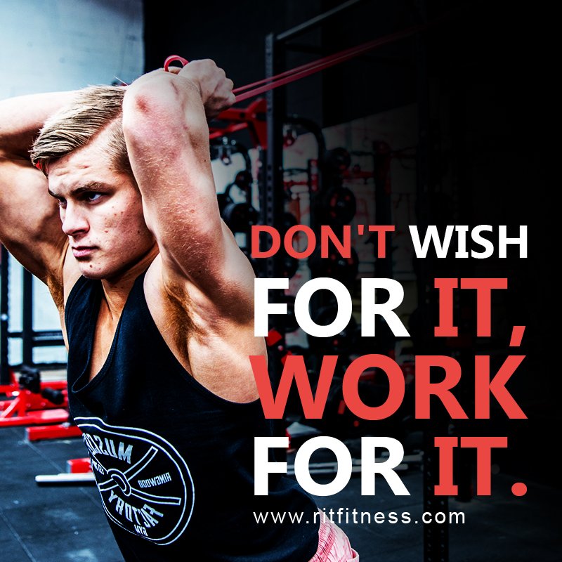 STOP wish for it, and START work for it !
#crossfit #fitness #lossweight #bodybuilding #ritfit #ritfitness