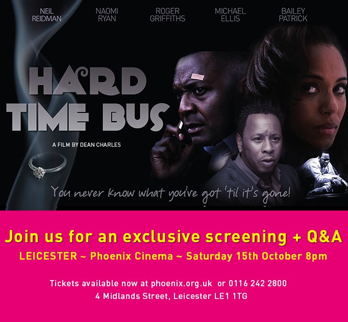 HardTimeBus's tweet photo. #Leicester Join us for a special screening + Q&amp;A @PhoenixLeic 15th Oct 8pm Book your tickets here >> https://t.co/83thPITnTe #BHM https://t.co/oRlKBDc9Ux