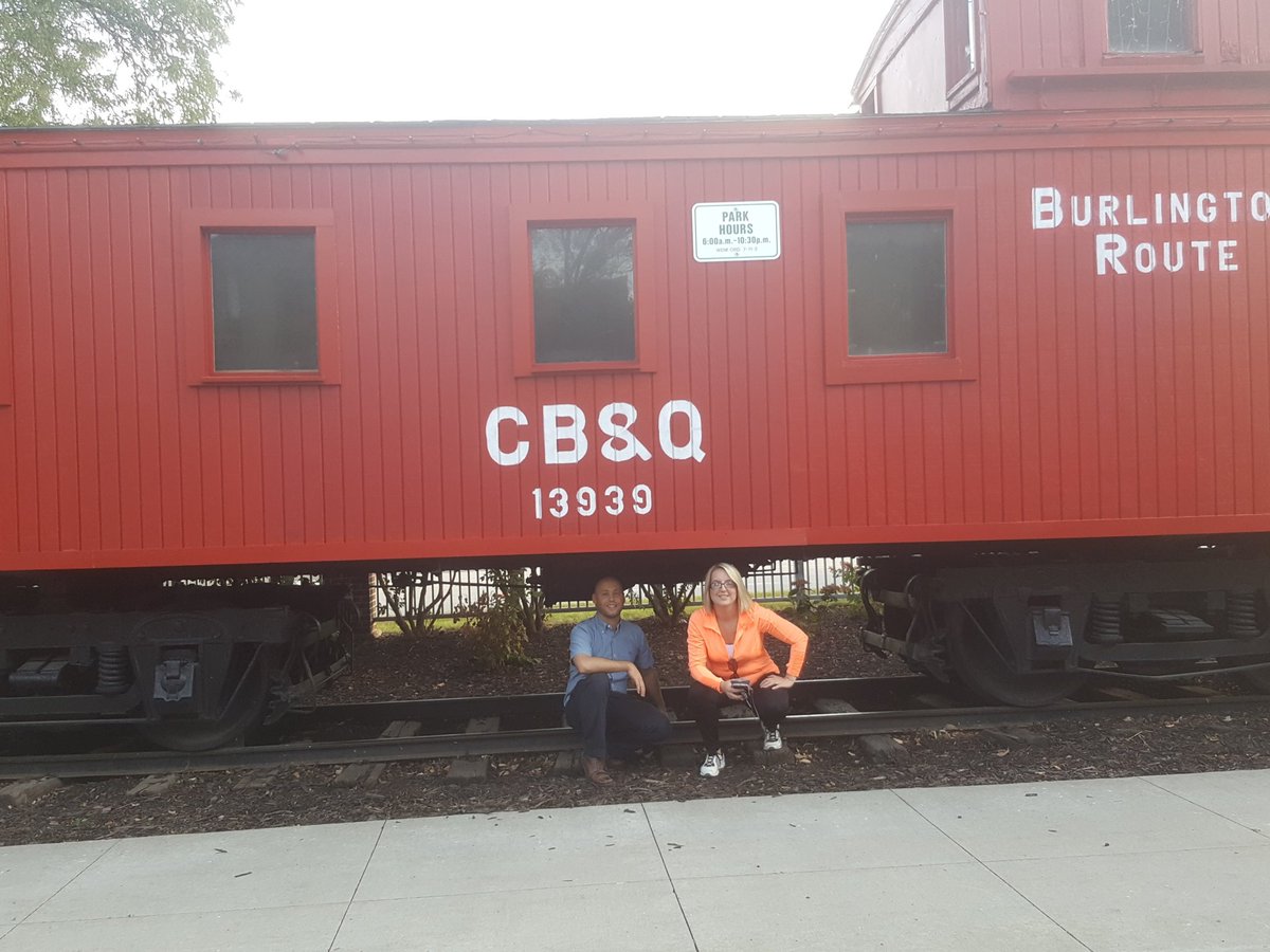 JSPaulsen's tweet photo. #TEAM7OUTING caboose https://t.co/wQznyefEoH