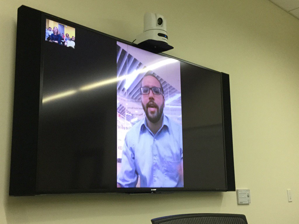 BJ_Roche's tweet photo. Good  idea to get to know student groups you're covering. #weschat @AmherstWire @WesleyLowery https://t.co/KDN9OywZcf