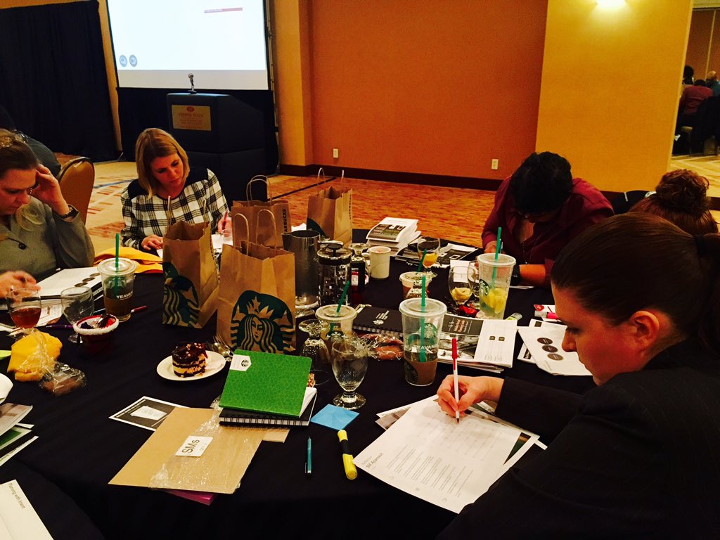 #A62SMSummit- Store Leaders reflecting on a great day! #FY17commitments #D645 <a href="/Juanonthegrid/">Juan Lacey</a> <a href="/natekovach/">Nate Kovach</a> <a href="/YorkTraci/">traci york</a> <a href="/starbucksprtnrs/">Starbucks Partners</a> 💡📚💚☕️🤔📋