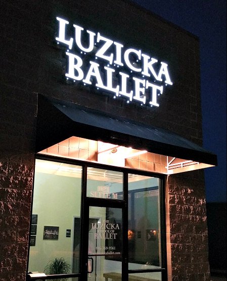 VictorySignCo's tweet photo. @LuzickaBallet Our new neighbors worked with us for their #ChannelLetterSign. Best wishes and many years to come Luzicka! https://t.co/Jz02ZV3BY8