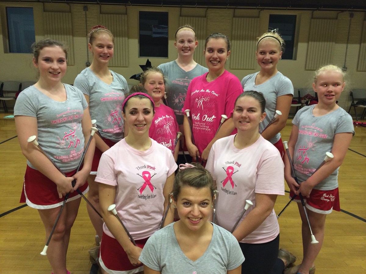 TheRedStarsNH's tweet image. @TheRedStarsNH are proud to support #twirlingforacure! #pinknight