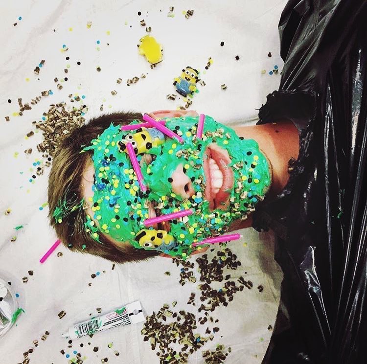 YoungLife's tweet photo. Young Life turns 75 on Sunday! If you don't have cake, decorate your face! 🎂🎉 #YLturns75 https://t.co/Ri96B200nj