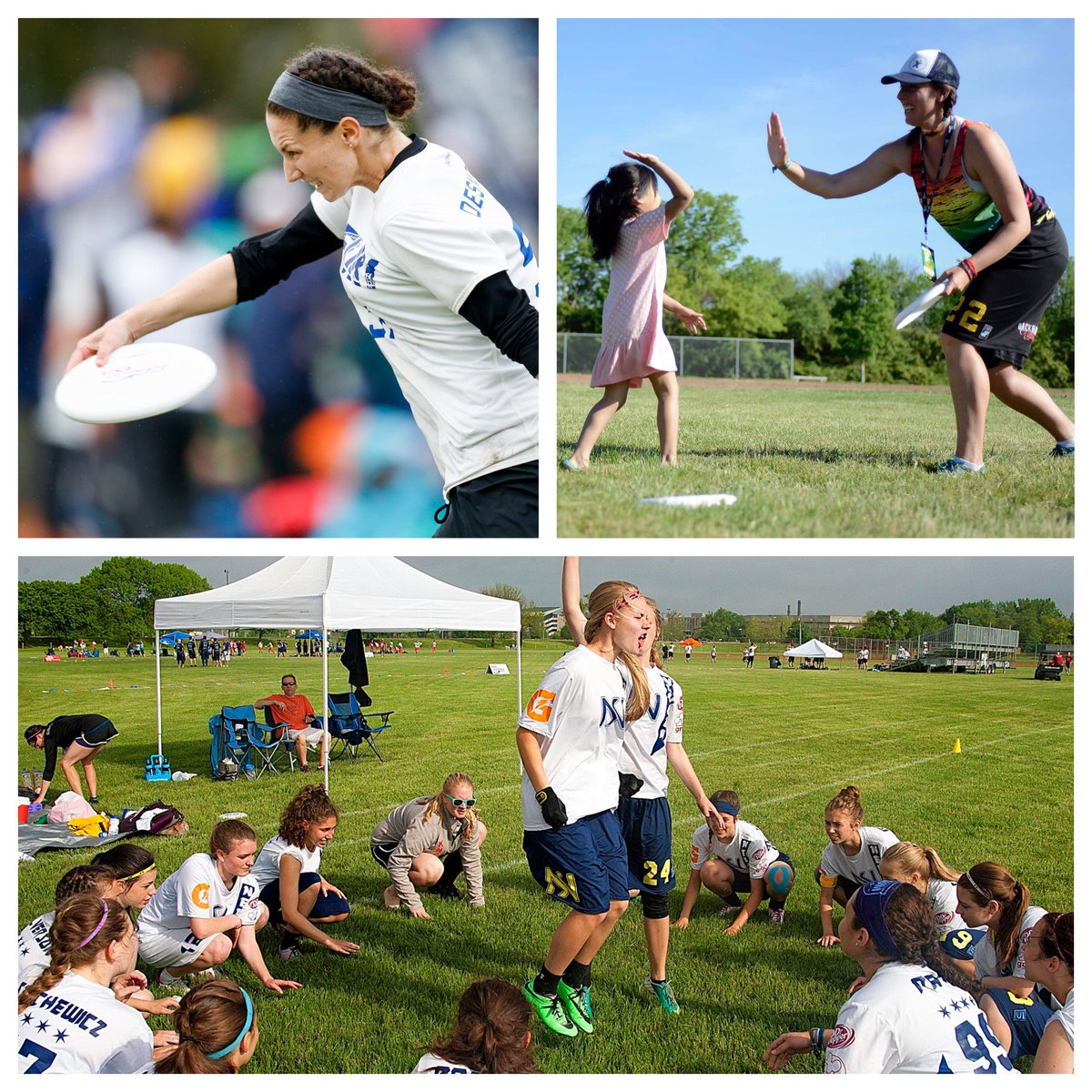 USAUltimate's tweet photo. Happy International #dayofthegirl! There are countless #womeninultimate who continually inspire. Who has inspired you with their leadership? https://t.co/l40GebpboG