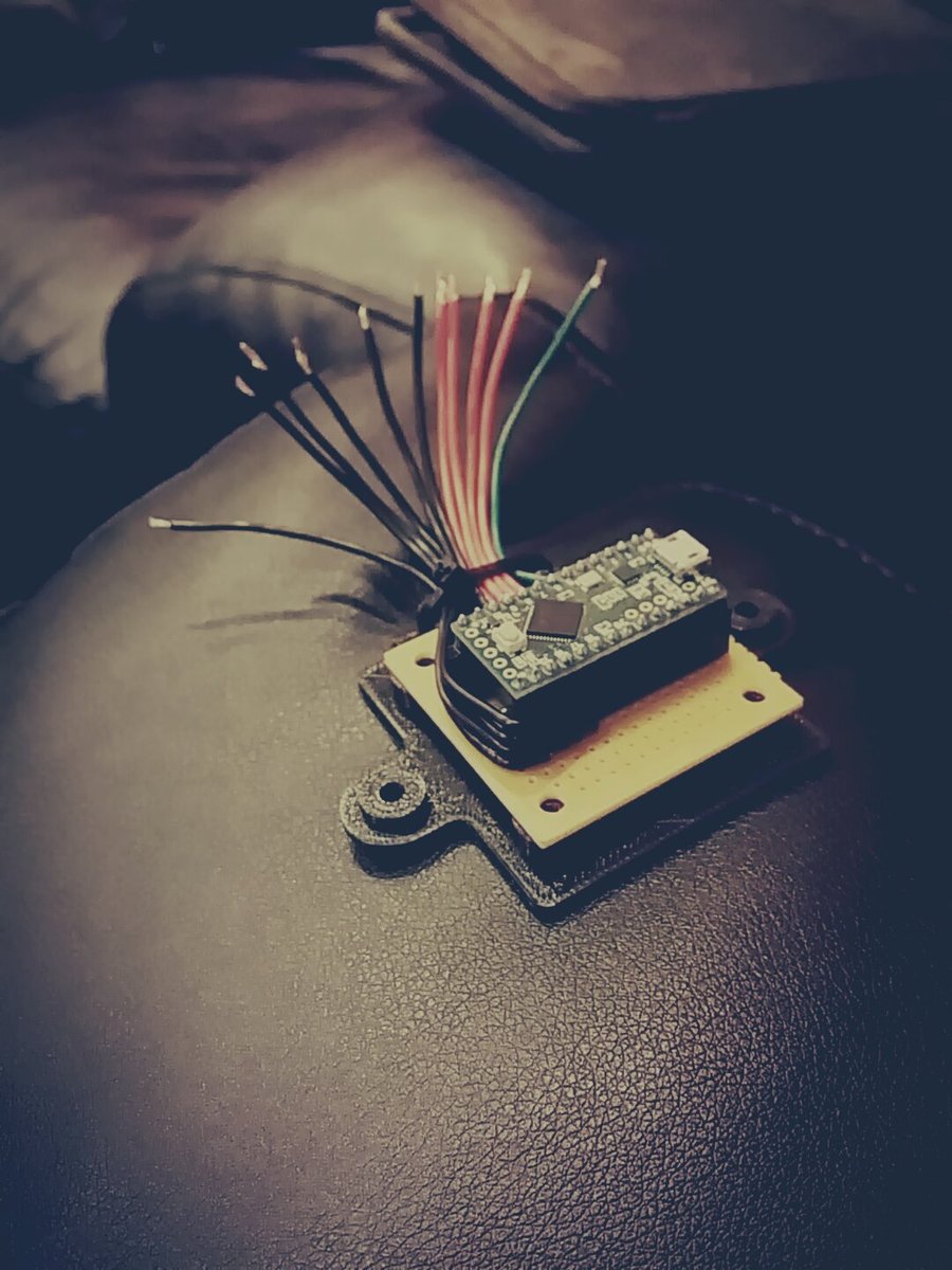 TheLexitron's tweet image. Replacement for the Mad Cats controller pads we hacked together for the original Lexitron. #gamedevky