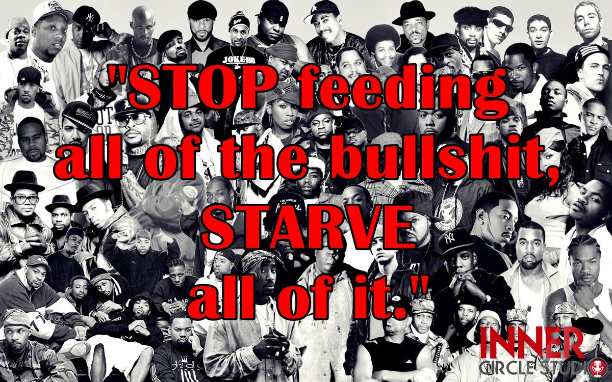 innercirstudio's tweet photo. "Stop feeding all of the bullshit, starve all of it."
#qotd #hiphopmusic #rapmusic #innercirclestudio #hiphopartist #rapper https://t.co/fISE0XLpxX