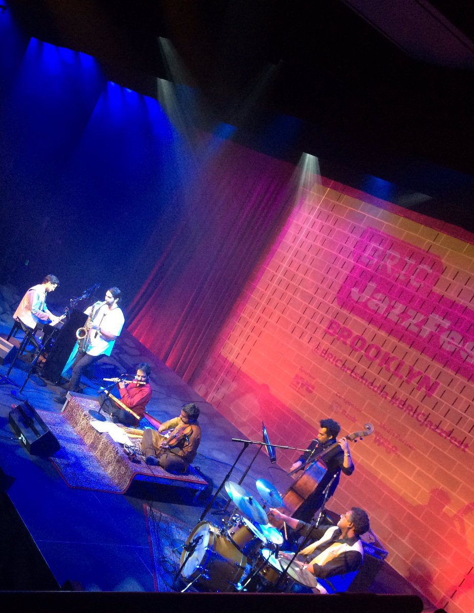 NYC Jazz Record (@nycjazzrecord) on Twitter photo Gearing up for @BRICartsmedia weekend jazz marathon nights free <a href="/BklnRagaMassive/">Brooklyn Raga Massive</a> Jazz Messengers show raga-fies jazz standards. No Blakey? Gearing up for @BRICartsmedia weekend jazz marathon nights free <a href="/BklnRagaMassive/">Brooklyn Raga Massive</a> Jazz Messengers show raga-fies jazz standards. No Blakey?