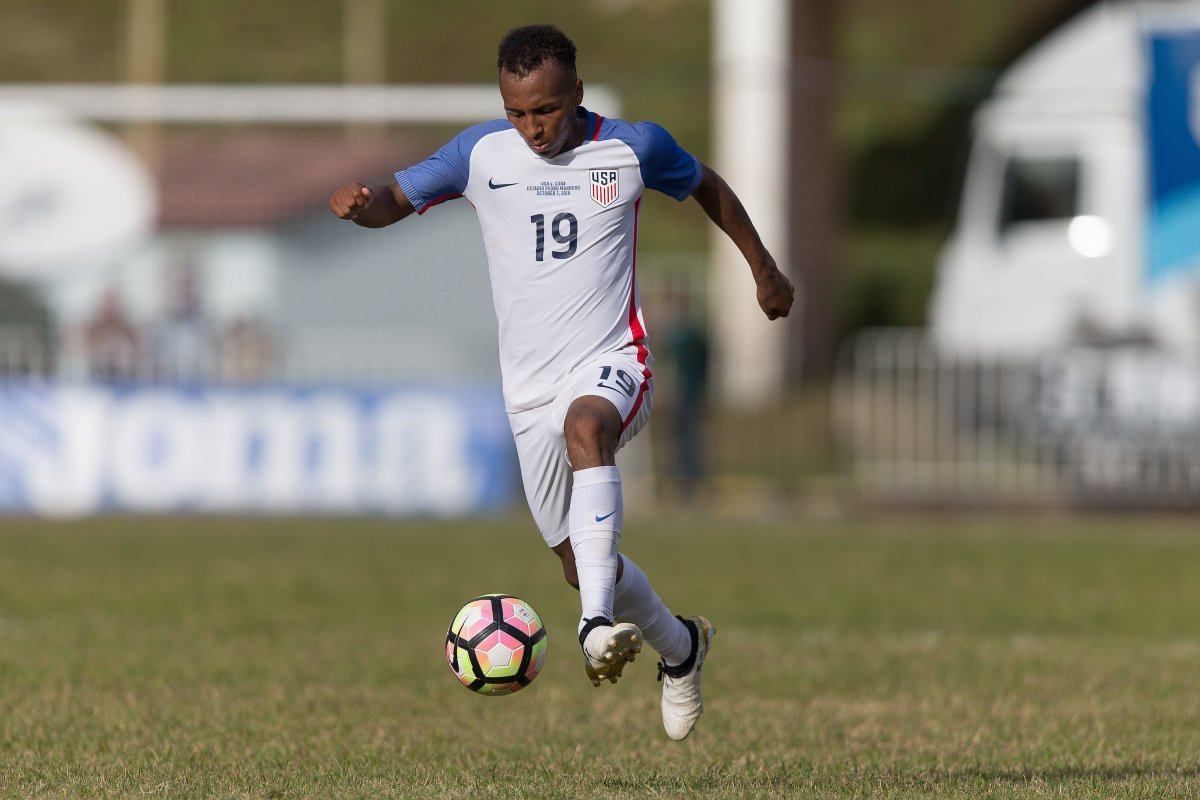 USMNT's tweet photo. Goalscorer @J_Green37 has made quite an impression in his return to the #USMNT: https://t.co/IlUfcXVimL https://t.co/OYPzTTV6rr