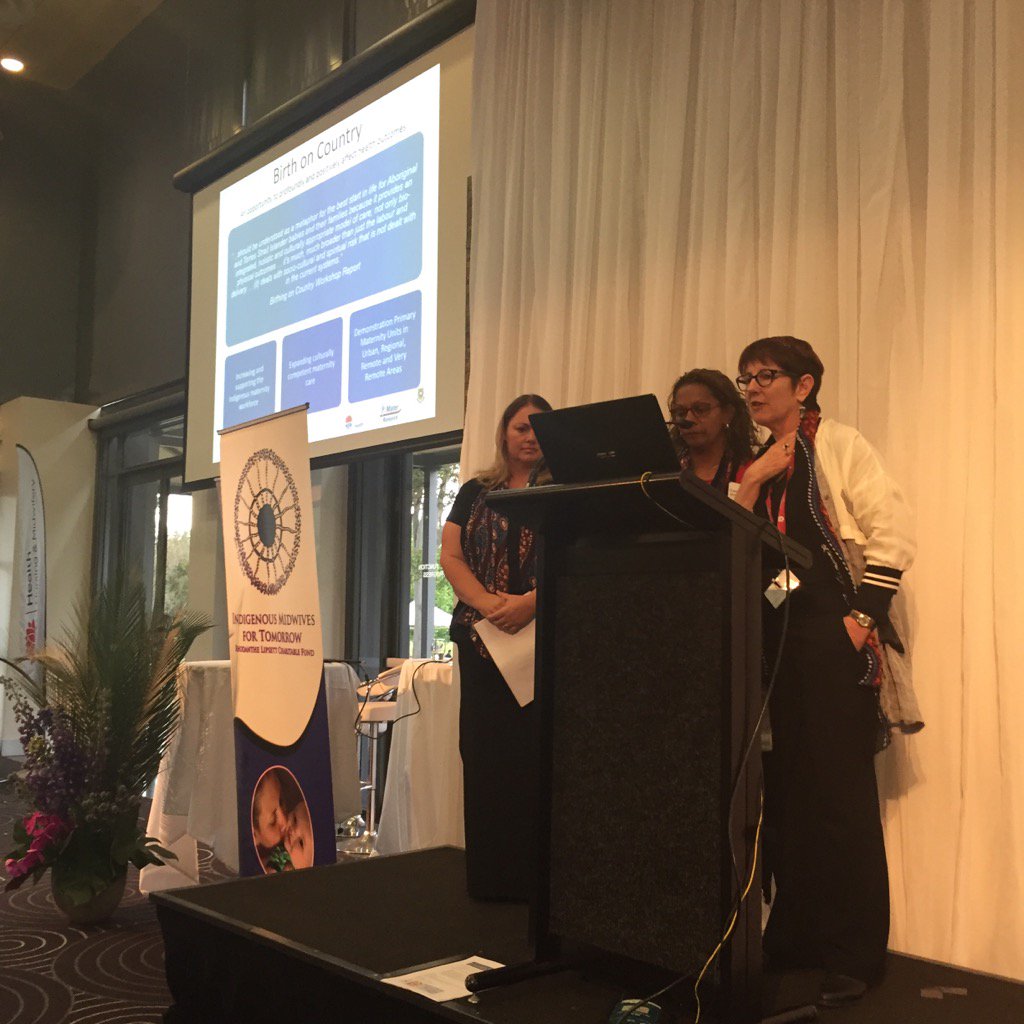 <a href="/MidwivesACM/">ACM</a> <a href="/CATSINaM/">CATSINaM</a> Birthing on Country a strategy to improve Aboriginal mums &amp; babies outcomes #NormalBirth16