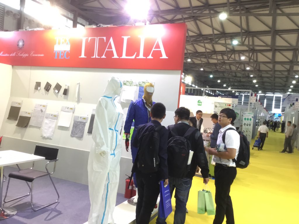 TexClubTec's tweet photo. TexClubTec at Cinte Techtextil Shanghai 12-14 Oct 2016 #technicaltextiles https://t.co/VJRmskmHfM
