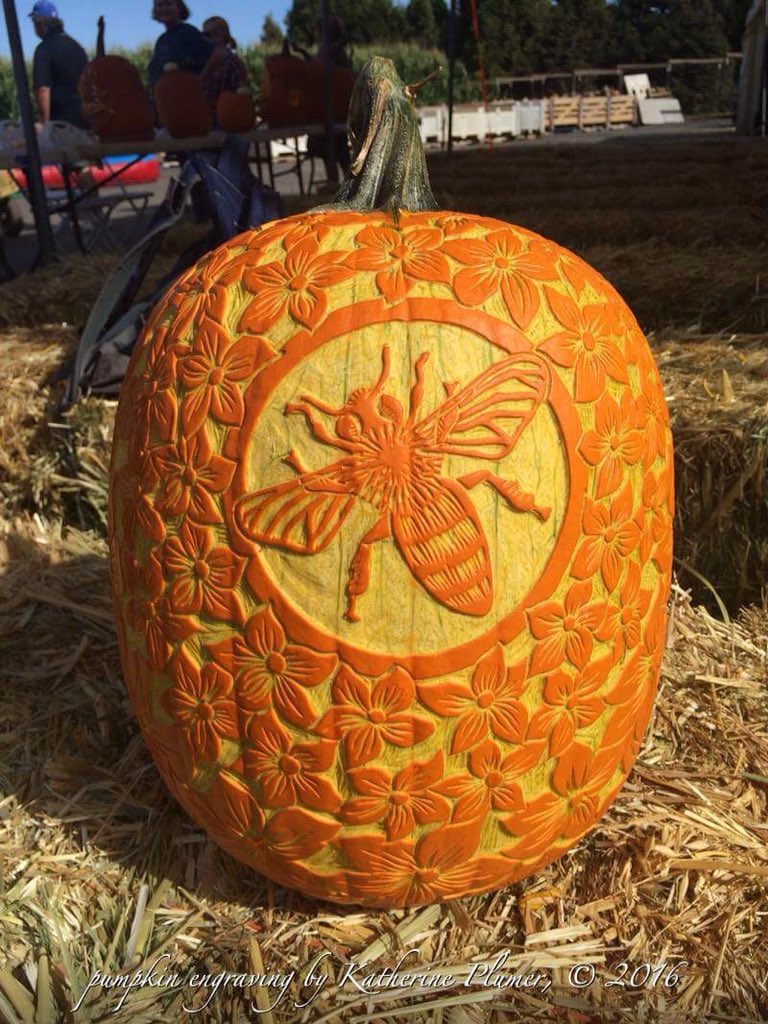 LondonBeeKeeper's tweet photo. The worlds of Halloween and bees collide beautifully https://t.co/X9D8nPTwRB