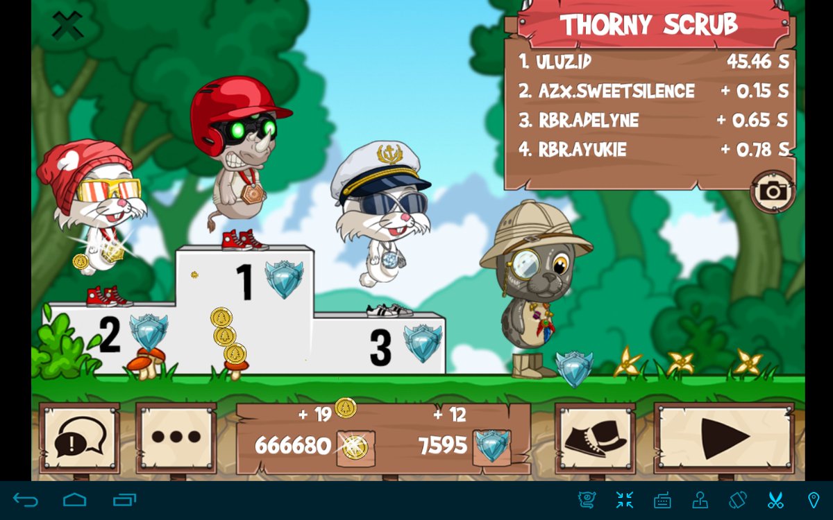 iamsweetsilence's tweet photo. Some GGS with my newest partner! :) #funrun2 #RBR #XMYS #SG https://t.co/rPdC0ndUnY