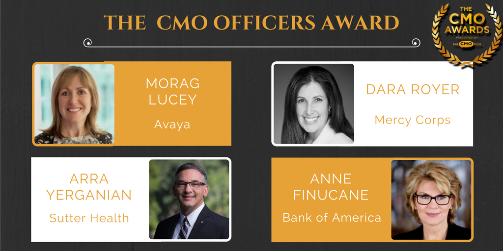 TheCMOclub's tweet image. Give a hand to your 2016 #CMOawards Officers Award Winners! bit.ly/2dVU0HO #CMO #csuite