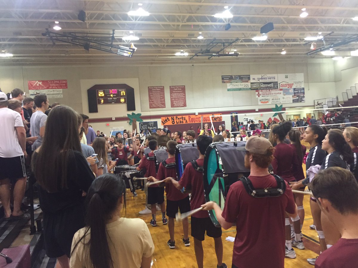 greggraham's tweet photo. Great night to be a Rouse Raider! @RouseRaidersVB @RouseDrumLine @Rouse_SS @raiderrumbler #1Rouse https://t.co/i4h1fIt1wE