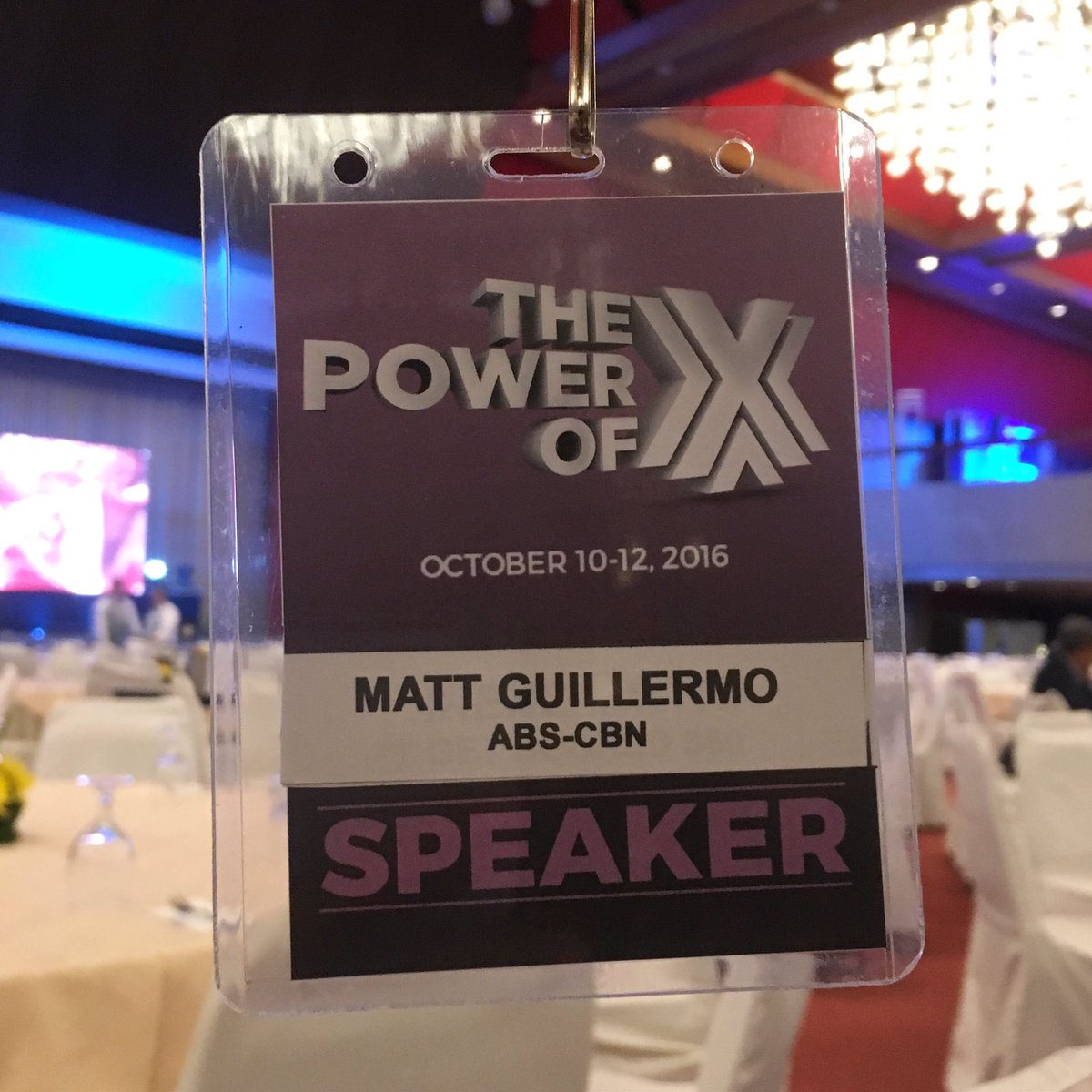SiMattNicolai's tweet photo. Attending today's event at PICC. The Power of X! #Digicon2016 #immap https://t.co/EiL0utSLBl