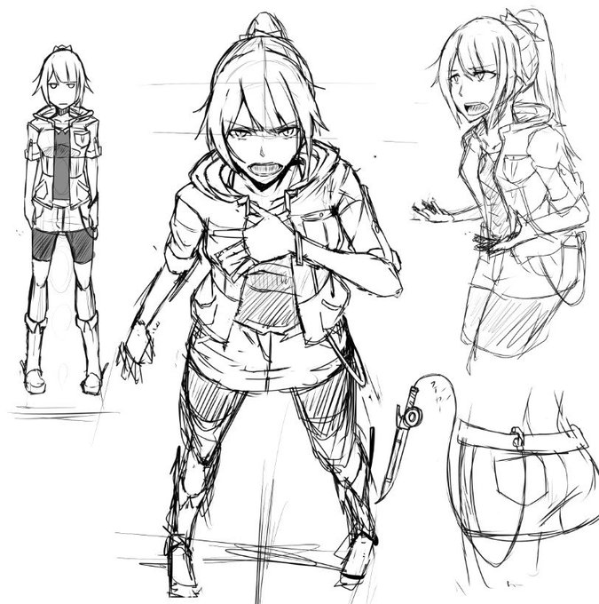 困ったときに描けるオリキャラを考えようとしているのですが 