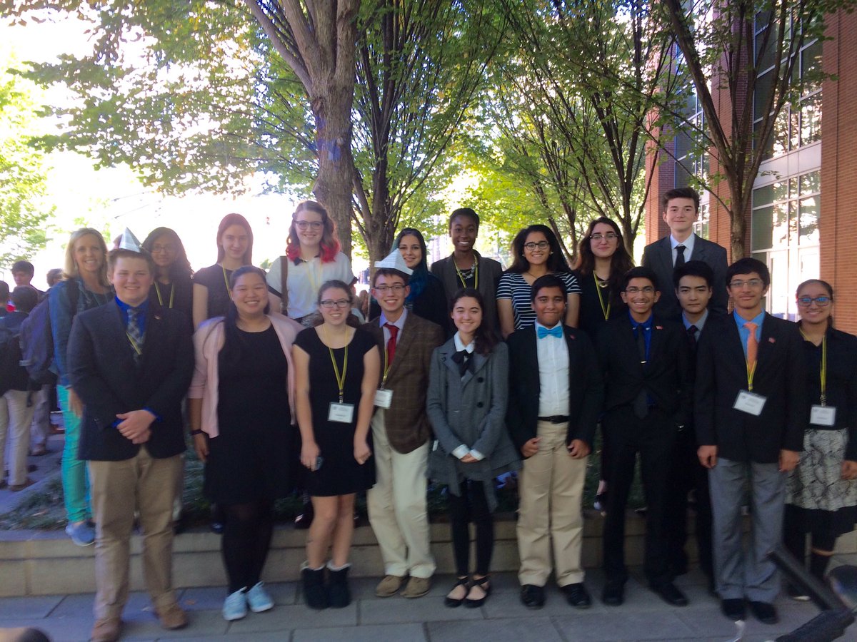SilvermanTeach's tweet photo. Proud of Milton's Model UN Team who did a great job representing MHS @ #GTMUN #EaglePride https://t.co/DNy1hFGRNz
